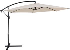 Ombrellone con piede laterale  3mt Colore grigio