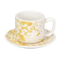 6 Tazzine Caffe' con Piatto 100cc Apulia