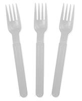 Set 3 Forchette Bianco Trippy