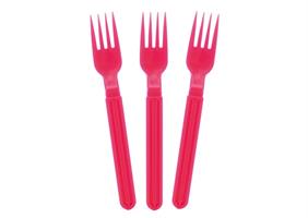 Set 3 Forchette Fuxia Trippy