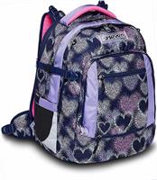 Zaino Scuola Seven Updown Twice Grs Shading Heart