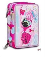 Astuccio 3 Zip Sj Gang Heart Lolly