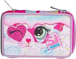 Stock Astuccio 3 Zip Sj Gang Heart Lolly