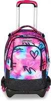 Zaino-Trolley Scuola Jack -3Wd+ Detach Seven Sprint Paint Girl
