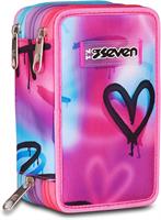 Astuccio 3 Zip Seven Sprint Paint Girl