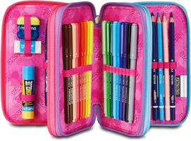 Astuccio 3 Zip Seven Sprint Paint Girl