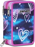 Astuccio 3 Zip Seven Gloomy Heart