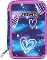 Astuccio 3 Zip Seven Gloomy Heart