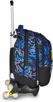 Zaino-Trolley Scuola Jack -3Wd+ Detach Seven Hidden Spot Boy