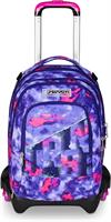 Zaino-Trolley Scuola Jack -3Wd+ Detach Seven Shady Dye Girl