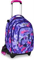 Zaino-Trolley Scuola Jack -3Wd+ Detach Seven Shady Dye Girl