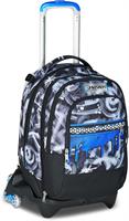 Zaino-Trolley Scuola Jack -3Wd+ Detach Seven Quick Graffiti Boy