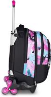 Zaino-Trolley Scuola Jack -3Wd+ Detach Seven Quick Graffiti Girl