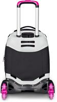 Zaino-Trolley Scuola Jack -3Wd+ Detach Seven Quick Graffiti Girl
