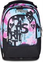 Zaino-Trolley Scuola Jack -3Wd+ Detach Seven Quick Graffiti Girl