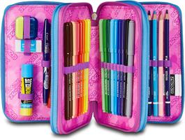 Astuccio 3 Zip Seven Quick Graffiti Girl