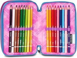 Astuccio 3 Zip Seven Quick Graffiti Girl