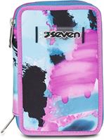 Astuccio 3 Zip Seven Quick Graffiti Girl