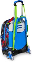 Zaino-Trolley Scuola Jack-3Wd+ Sj Gang Game-Led Boy