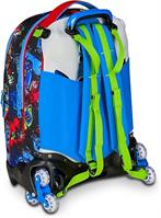 Zaino-Trolley Scuola Jack-3Wd+ Sj Gang Game-Led Boy