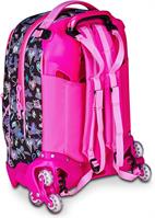 Zaino-Trolley Scuola Jack-3Wd+ Sj Gang Game-Led Girl