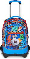 Zaino-Trolley Scuola Jack-3Wd+ Sj Gang Tinypatch Boy