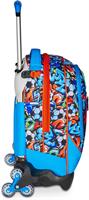 Zaino-Trolley Scuola Jack-3Wd+ Sj Gang Tinypatch Boy