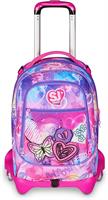 Zaino-Trolley Scuola Jack-3Wd+ Sj Gang Tinypatch Girl