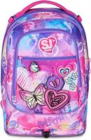 Zaino-Trolley Scuola Jack-3Wd+ Sj Gang Tinypatch Girl