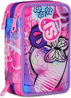 Astuccio 3 Zip Sj Gang Tinypatch Girl
