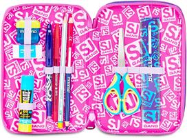 Astuccio 3 Zip Sj Gang Tinypatch Girl