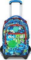 Zaino-Trolley Scuola Jack-3Wd+ Sj Gang Fantasys Boy