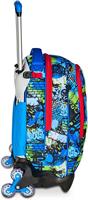Zaino-Trolley Scuola Jack-3Wd+ Sj Gang Fantasys Boy