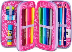 Astuccio 3 Zip Sj Gang Fantasys Girl