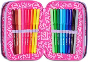 Astuccio 3 Zip Sj Gang Fantasys Girl