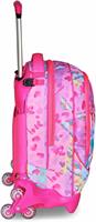 Zaino-Trolley Scuola Jack-3Wd+ Sj Gang Flyunicorn Girl
