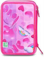 Astuccio 3 Zip Sj Gang Flyunicorn Girl