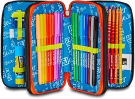 Astuccio 3 Zip Sj Gang  Sj Ever Rules Boy