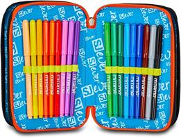 Astuccio 3 Zip Sj Gang  Sj Ever Rules Boy