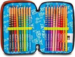 Astuccio 3 Zip Sj Gang  Sj Ever Rules Boy