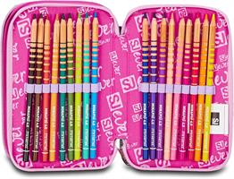 Astuccio 3 Zip Sj Gang Sj Ever Unicornside Girl