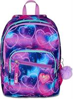 Zaino Scuola Doppio Scomparto Sj Gang Sj Ever Multiheart Girl
