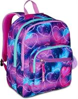 Zaino Scuola Doppio Scomparto Sj Gang Sj Ever Multiheart Girl