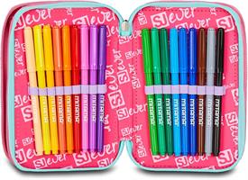 Astuccio 3 Zip Sj Gang Sj Ever Multiheart Girl