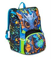 Zaino Scuola Estensibile Big Sj Gang Led Look