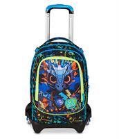 Zaino-Trolley Scuola Jack-3Wd+ Sj Gang Led Look