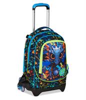 Zaino-Trolley Scuola Jack-3Wd+ Sj Gang Led Look