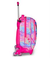 Zaino-Trolley Scuola Jack-3Wd+ Sj Gang Cat Led