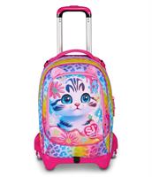 Zaino-Trolley Scuola Jack-3Wd+ Sj Gang Cat&Air