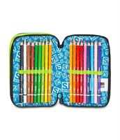 Astuccio 3 Zip Sj Gang Led Look